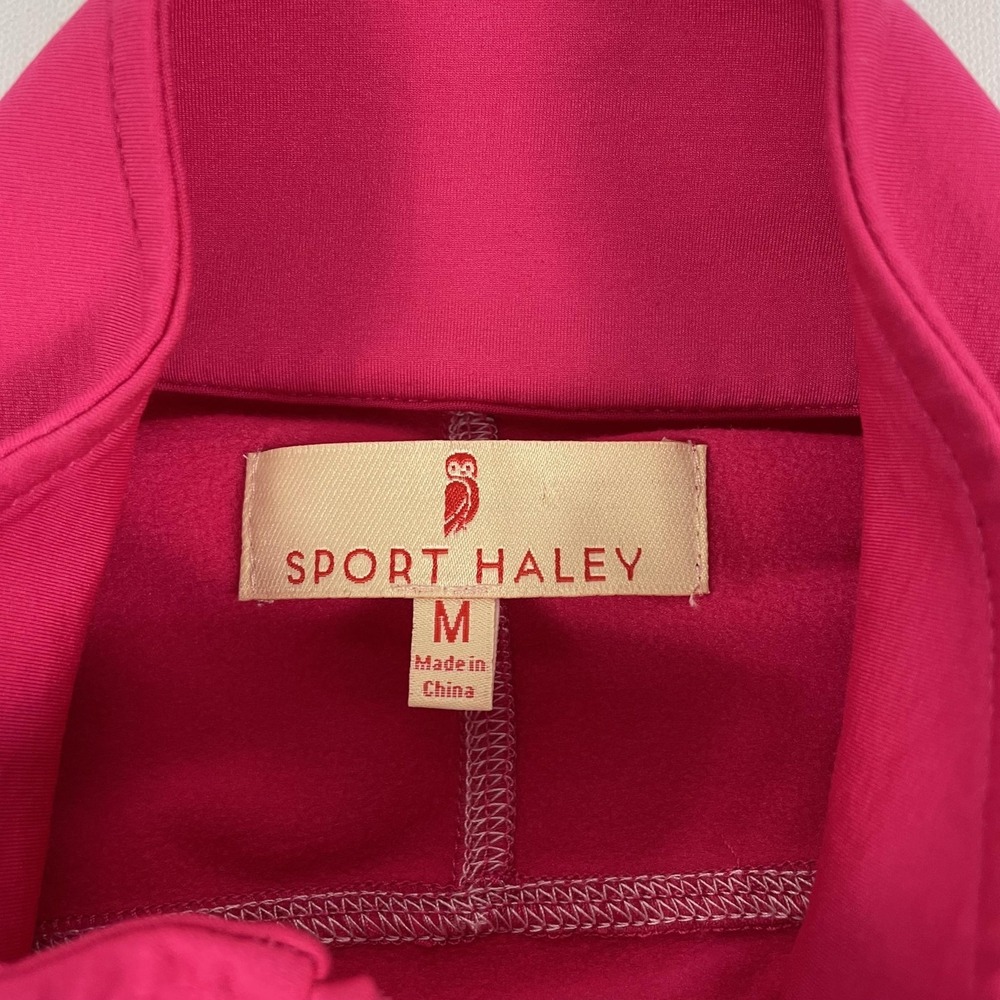 Sport Haley Jacket Womens Medium Pink Softshell Full Zip Pockets Reflective - Picture 3 of 9